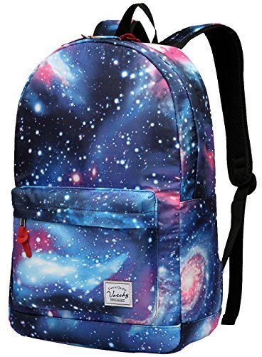 Product Cover Galaxy backpack, Vaschy Lightweight College School Backpack for Teen Girls