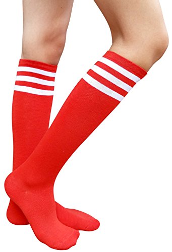 Product Cover AM Landen Women Teens Knee High Tube Socks Mid-Calf Socks Costume Cosplay Socks Girls Novelty Socks Gift Socks