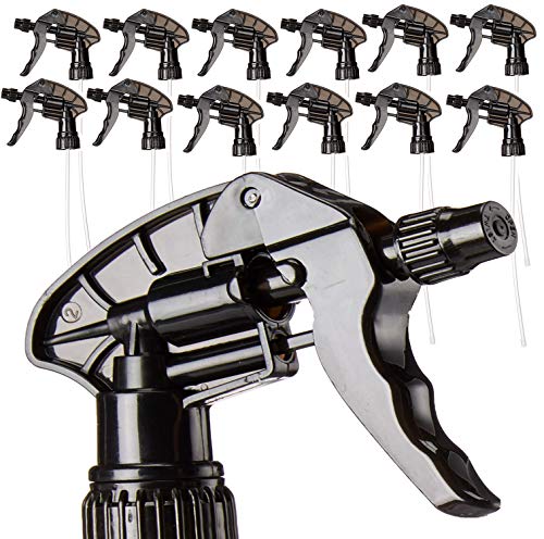 Product Cover Replacement Trigger Sprayers - Spray Nozzles Chemical Resistant Viton Spray Head - HIGH CAPACITY Chemical Resistant for 32 oz Spray Bottles - Pumps - Nozzles - Upgraded 2019 Viton Piston!