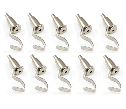 Product Cover Chris-Wang 10Pcs Adjustable Hanger Hooks - Professional Art Gallery Display Hanging System Accessories