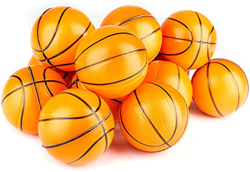 Product Cover Basketball Sports Stress Ball Bulk Pack of 12 Relaxable 2