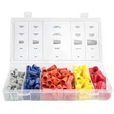 Product Cover EFIXTK 158PCS Electrical Wire Connectors Screw Terminalswith Spring Insert Twist Nuts Caps Connection Assortment Set