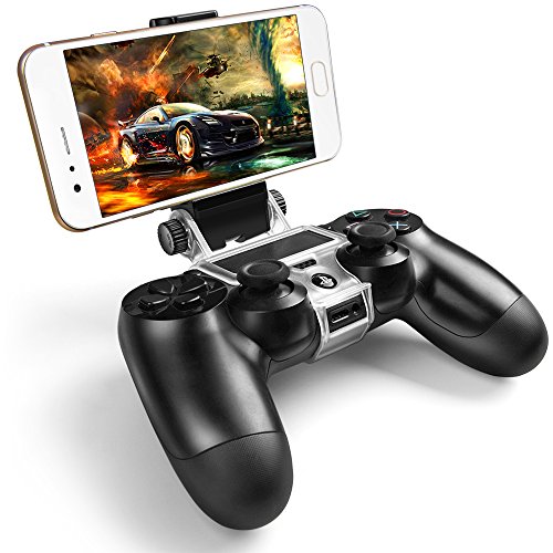 Product Cover ICESPRING Phone Clip Holder Clamp Mount Stand Bracket for Playstation 4 Slim Pro PS4 Wireless Controller