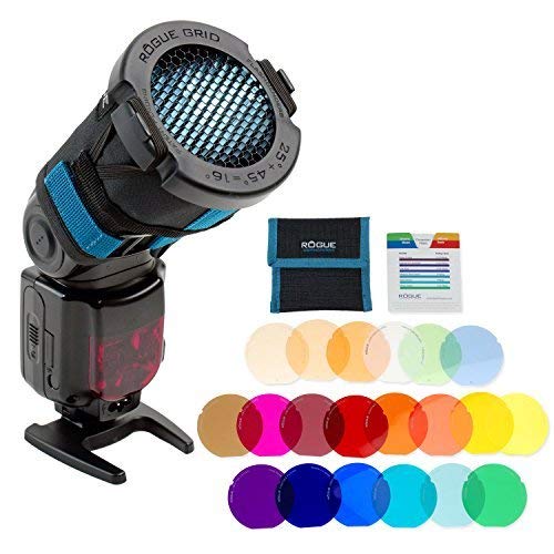Product Cover Rogue 3-in-1 Flash Grid + Rogue Grid Gels Combo Filter Kit (20 colors)