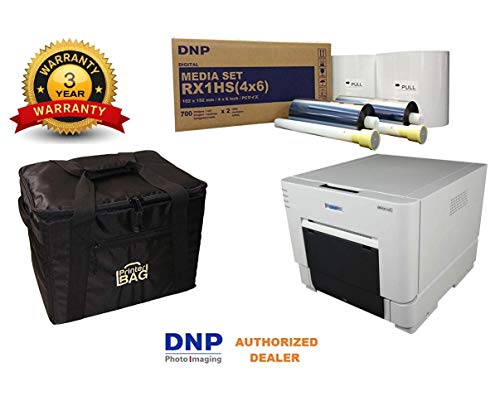 Product Cover DNP DS-RX1HS Photo Printer.. BUNDLE DEAL. Comes with our exclusive CARRYING CASE and 1 BOX OF 4X6