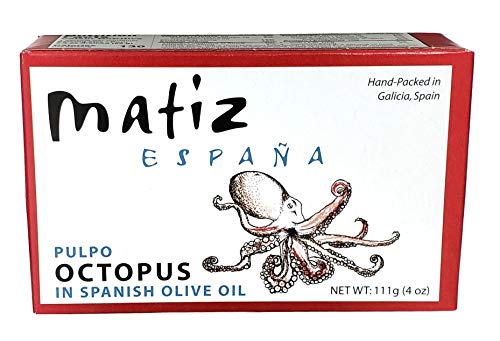 Product Cover Matiz Espana Pulpo Wild Spanish Octopus in Olive Oil 4.0 Oz (5 Pack)