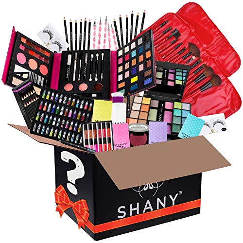 Product Cover SHANY Holiday Surprise - Exclusive All in One Makeup Bundle - Includes Pro Makeup Brush Set, Eyeshadow Palette,Makeup Set or Lipgloss Set and etc. - COLORS & SELECTION VARY