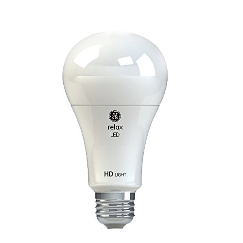 Product Cover GE Lighting Relax LED HD 17-watt (100-watt Replacement), 1600-Lumen A21 Light Bulb with Medium Base, Soft White, 2-Pack