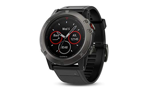 Product Cover Garmin Fenix 5X Sapphire - Slate Gray with Black Band