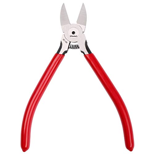 Product Cover Whizzotech Wire Cutter Diagonal Cutting Pliers Micro Flush cut Side cutters, 6 Inch