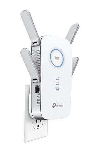 Product Cover TP-Link | AC2600 WiFi Range Extender | Up to 2600Mbps | Dual Band WiFi Extender, Repeater, Access Point| 4x4 MU-MIMO | Easy Set-Up | Extends Internet Wifi to Smart Home & Alexa Devices (RE650)