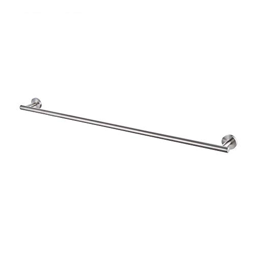 Product Cover KES 36 Inches Towel Bar for Bathroom Shower Hand Towel Holder Hanger SUS304 Stainless Steel RUSTPROOF Wall Mount No Drill Brushed Steel, A2000S90DG-2