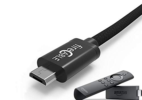 Product Cover fire-Cable Wireless Cable for Powering Fire-Stick Fire TV Stick & All Other Streaming Media Players Directly from Your TV, Eliminates AC Outlet