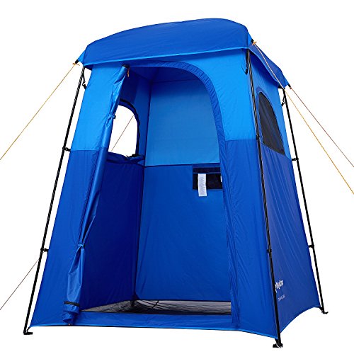 Product Cover KingCamp Oversize Outdoor Easy Up Portable Dressing Changing Room Shower Privacy Shelter Tent (Blue)