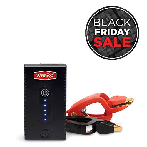 Product Cover Weego Jump Starter 22s - Incredibly Compact and Affordable, Jump Starts 5 Liter Gas Engines (4, 6 and 8 Cylinders!) & 2.5L Diesels, Premium, USA-Designed & Engineered