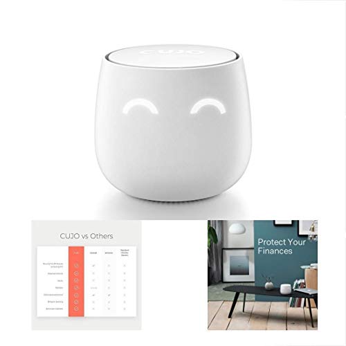 Product Cover CUJO AI Smart Internet Security Firewall | Free Subscription (2nd Gen.) - Protects Your Network from Viruses and Hacking/Parental Controls/for Home & Business/Plug Into Your Router