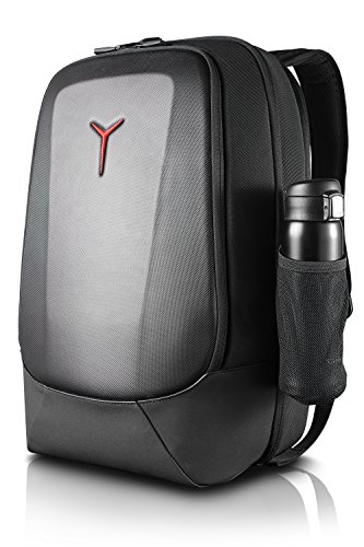 Product Cover Lenovo Legion Armored 17 inch Gaming Backpack, maximum protection, weatherproof vinyl exoskeleton, full of pockets, for gamer, casual or college students, GX40L16533