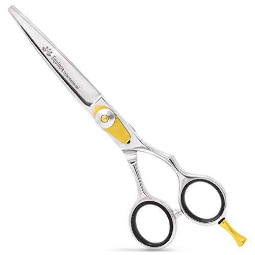 Product Cover Equinox Professional Razor Edge Hair Cutting Scissors/Shears - (6.5 Inches) Adjustment Tension Screw, 100% Stainless Steel, Great for Salons, Barber-Shops, and Hair Enthusiasts