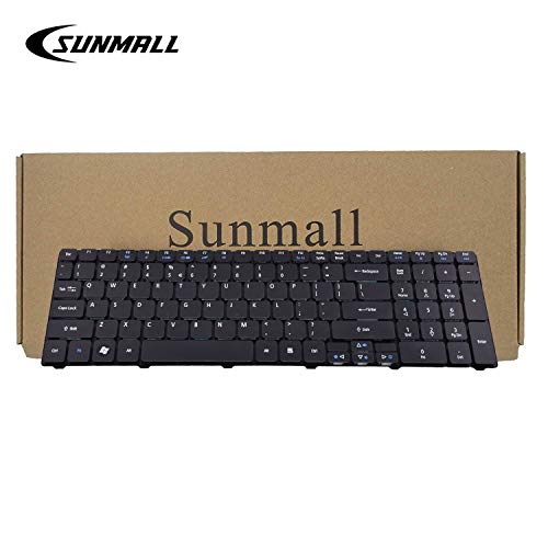 Product Cover SUNMALL Laptop Keyboard Replacement Compatible with Acer Aspire for Aspire 5250 5251 5253 5336 5551 5552 5560 5733 5733z 5736Z 5738Z 5740 5741 5742 5750 5750G 5810 7741 7551 Series US Layout