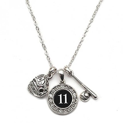 Product Cover MadSportsStuff Custom Player Jersey ID Baseball/Softball Necklace (Available in 39 Numbers)