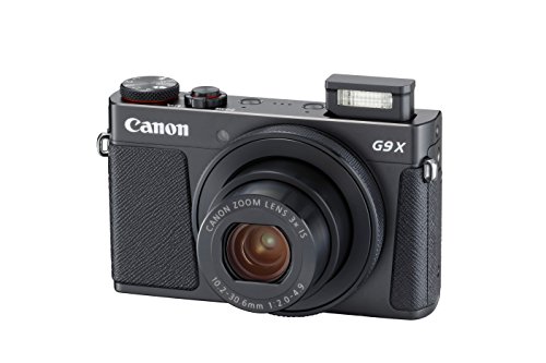 Product Cover Canon PowerShot G9 X Mark II Compact Digital Camera w/ 1 Inch Sensor and 3inch LCD - Wi-Fi, NFC, Bluetooth Enabled (Black)