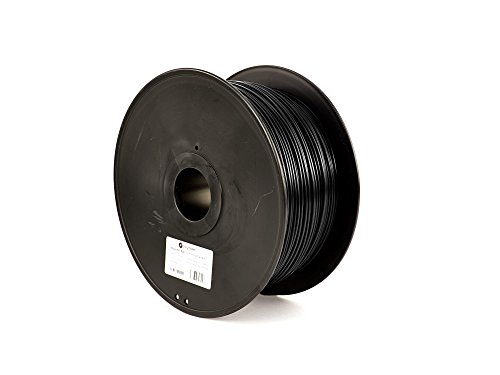 Product Cover LulzBot PolyLite PLA, 2.85 mm 3 kg Reel, Polymaker, 3 mm Filament Diameter, True Black