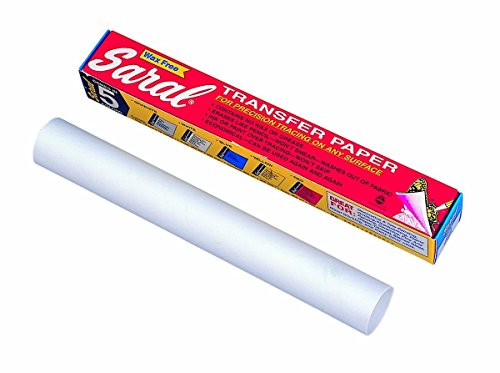 Product Cover Saral Wax Free Transfer Paper - White - 12 inches x 12 Foot Roll