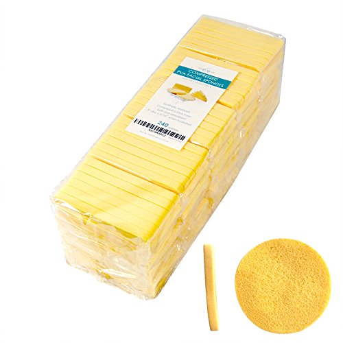 Product Cover Facial Sponges | 240 Count | APPEARUS PVA Compressed Face Sponge for Face Wash Cleansing, Exfoliating, Mask, Makeup Removal