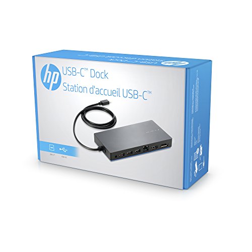 Product Cover HP Y0K80AA#ABA Dock for USB-A/C Laptops (USB-A/C to HDMI, DisplayPort, USB-C, USB-A and Ethernet)