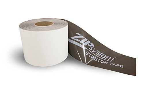 Product Cover Huber ZIP System Stretch Tape | 6 inches x 75 feet | Self-Adhesive Waterproof Flashing for Doors-Windows B01MTRUHCF