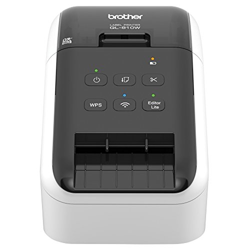 Product Cover Brother QL-810W Ultra-Fast Label Printer with Wireless Networking