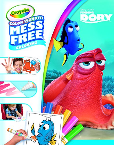 Product Cover Crayola Color Wonder Mess-Free Finding Dory Coloring Book - Color Wonder Markers Included