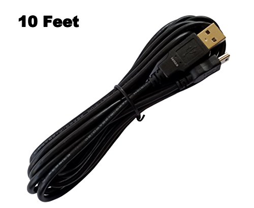 Product Cover Long 10-Ft PC or Mac Computer USB Cable for Blue Yeti USB Microphone (Not Compatible with Blue Yeti Nano, Snowball & Raspberry)