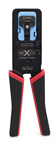 Product Cover Platinum Tools 100062C EXO Crimp Frame with EZ-RJ45 Die for EZ-RJ45 Connectors