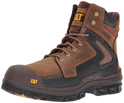Product Cover Caterpillar Men's Chassis Waterproof Nano Toe/Dark Beige Industrial and Construction Shoe