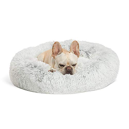 Product Cover Best Friends by Sheri Luxury Shag Fuax Fur Donut Cuddler (Multiple Sizes) - Donut Cat and Dog Bed