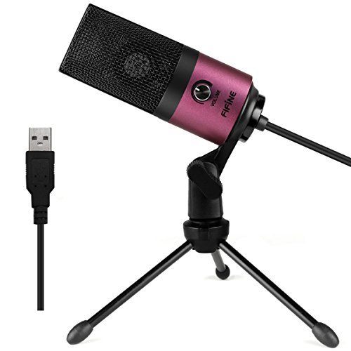 Product Cover Fifine K669 USB Podcast Condenser Recording Microphone with Tripod Stand