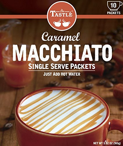 Product Cover Cafe Tastlé Single Serve Caramel Macchiato Coffee, 10 Count