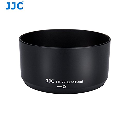 Product Cover JJC LH-77 Dedicated Lens Hood for Nikon AF-P DX NIKKOR 70-300mm f/4.5-6.3G ED VR, Nikon AF-P DX NIKKOR 70-300mm f/4.5-6.3G ED Lens, Replaces Nikon HB-77 Lens Hood, Black