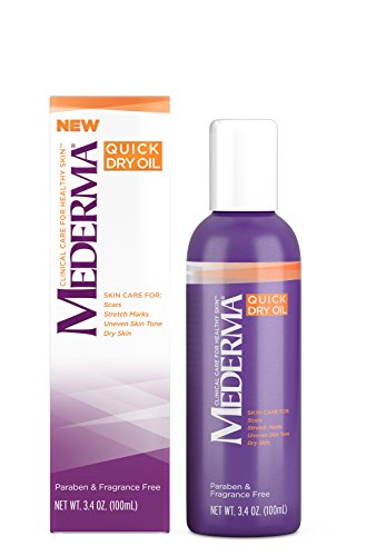 Product Cover Mederma Skin Care Quick Dry Oil for Stretch Marks, 3.4 Oz