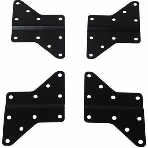 Product Cover Husky Mounts 4 Universal VESA Adapters Extenders Converts 200x200 Mount to fit 400X400, 400x200, 400x300 and 300x300 Patterns, Flat Screen TV Wall Mount Bracket Extensions