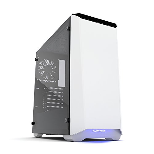 Product Cover Phanteks PH-EC416PTG_WT Eclipse P400 Steel ATX Mid Tower Case Glacier White, Tempered Glass Edition Cases