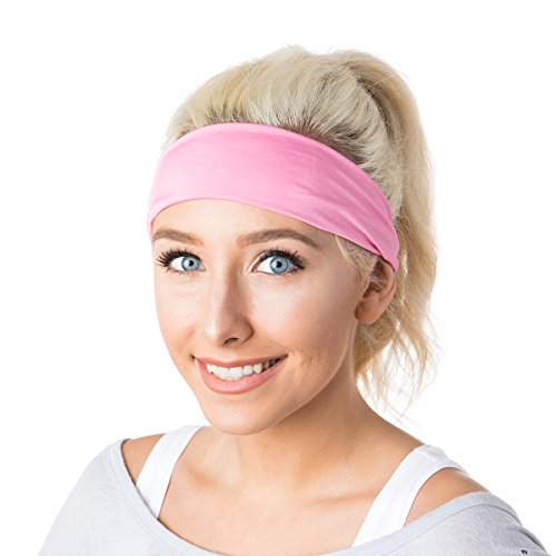 Product Cover Hipsy Adjustable & Stretchy Basic Xflex Wide Headbands for Women Girls & Teens