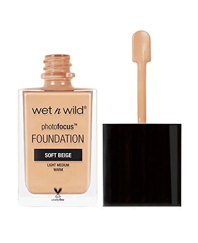 Product Cover wet n wild Photo Focus Foundation, Soft Beige, 1 Ounce