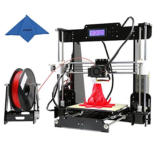 Product Cover Anet A8 High Precision Desktop 3D Printer Kits Reprap i3 DIY Self Assembly with 8GB SD Card Aibecy Cleaning Cloth