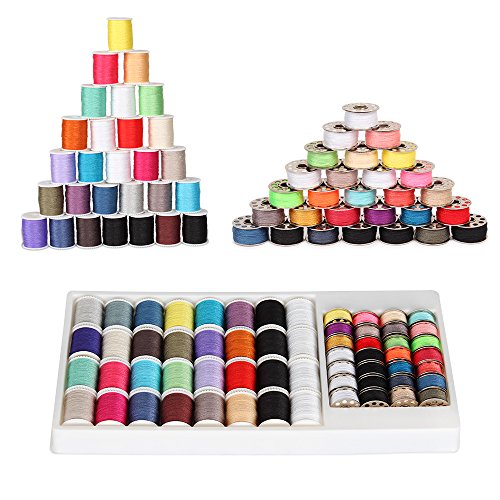 Product Cover NEX 60 Piece Sewing Thread Kit for Sewing Machine, Mixed Colors