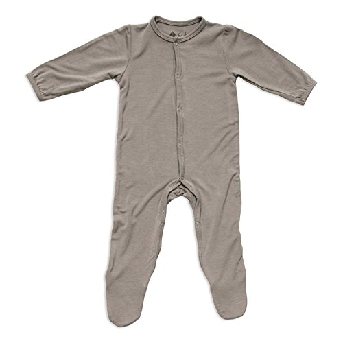 Product Cover KYTE BABY Soft Organic Bamboo Rayon Footies, Snap Closure, 0-24 Months, Solid Colors