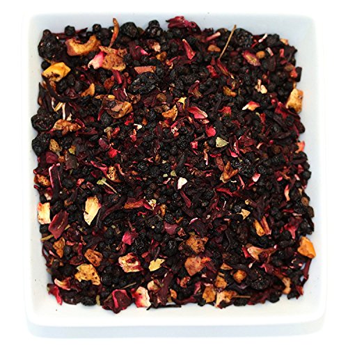 Product Cover Tealyra - Grandma's Garden Berry - Fruit Tea Blend - Hibiscus and Berries Based Herbal Loose Leaf Tea - Vitamines Rich - Caffeine-Free - Hot and Iced Tea - 110g (4-ounce)