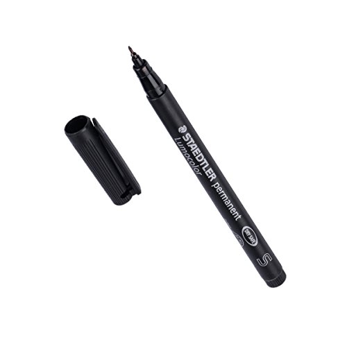 Product Cover Staedtler Lumocolor Fine Point Permanent Marker Black - Special for Personalized Ornaments