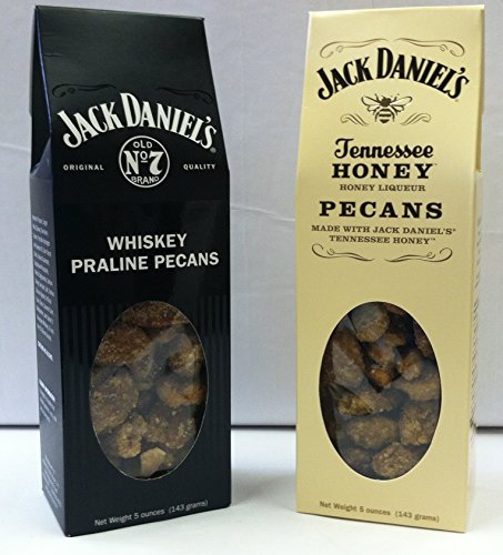 Product Cover 1- 5 0z. Each Jack Daniel's Whisky and Tennessee Honey Pecans